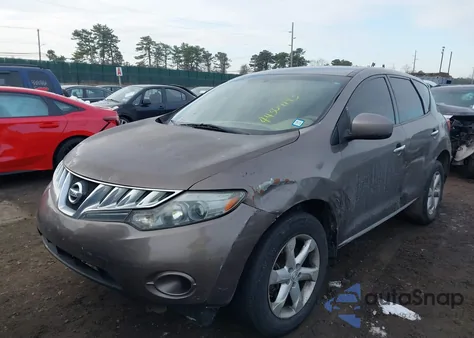 2009 Nissan Murano S from USA, damaged, VIN JN8AZ18U79W025158